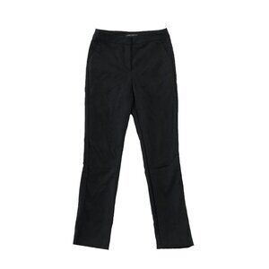 Zara Pants Womens Size 4 Black Slash Pockets Business Work Formal Slacks